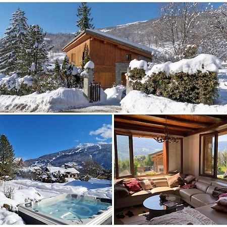 Вилла Entire Chalet Salamo 11 Plus 1 Les Arcs Paradiski Jacuzzi Бур-Сен-Морис Экстерьер фото